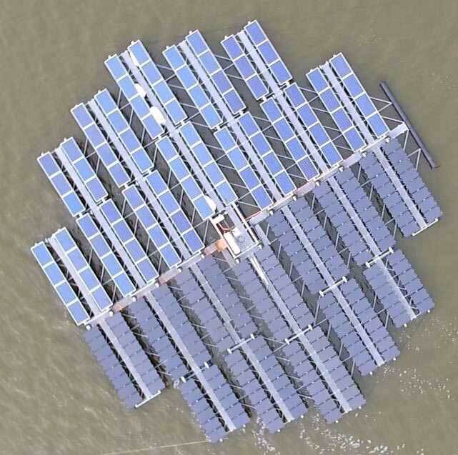 Ilot Solaire floating-solar