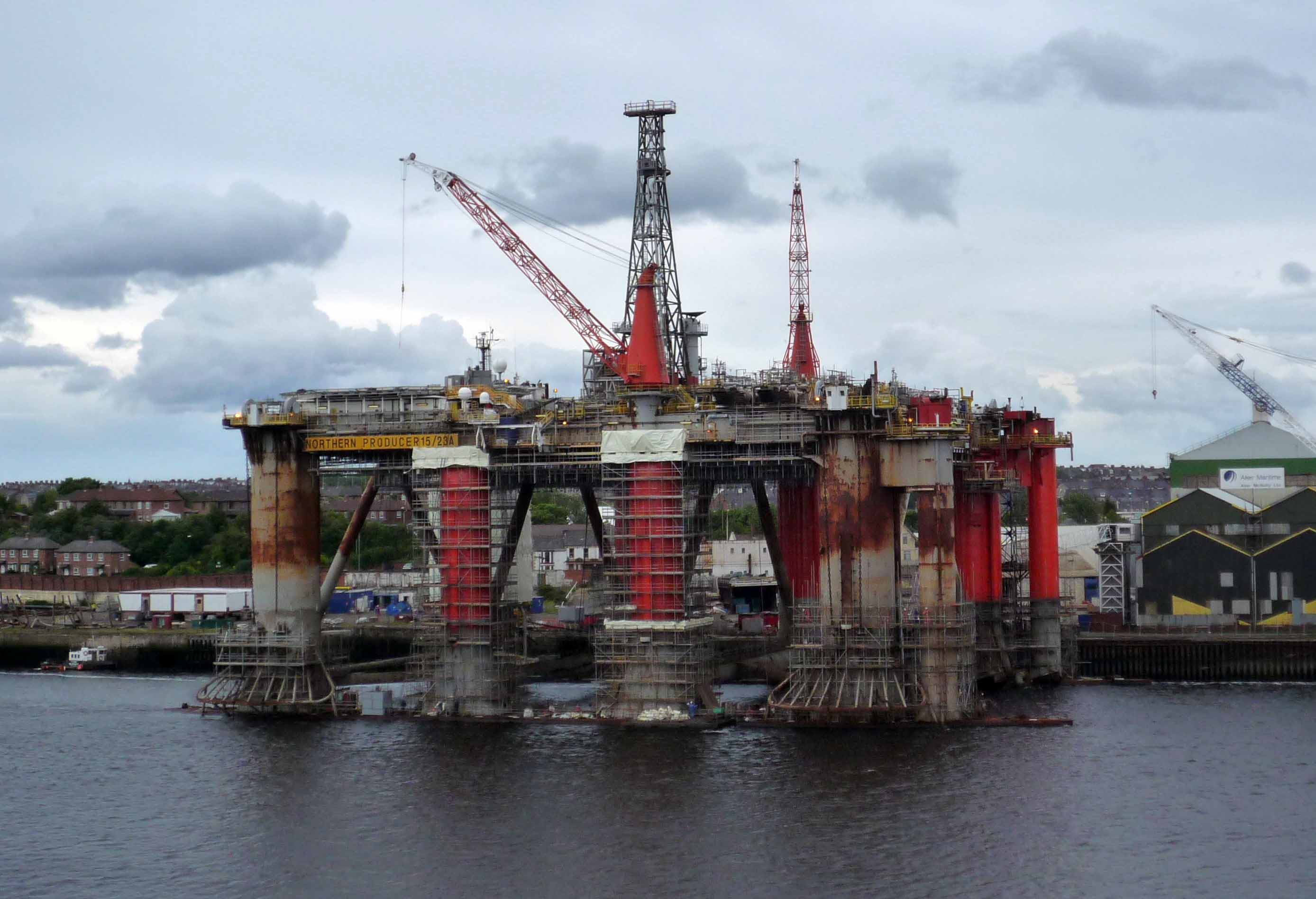 Plateforme Pétrolière Wikimedia commons