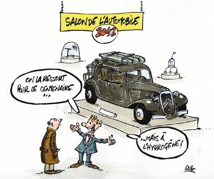 GAB Hydrogène Salon de l'auto
