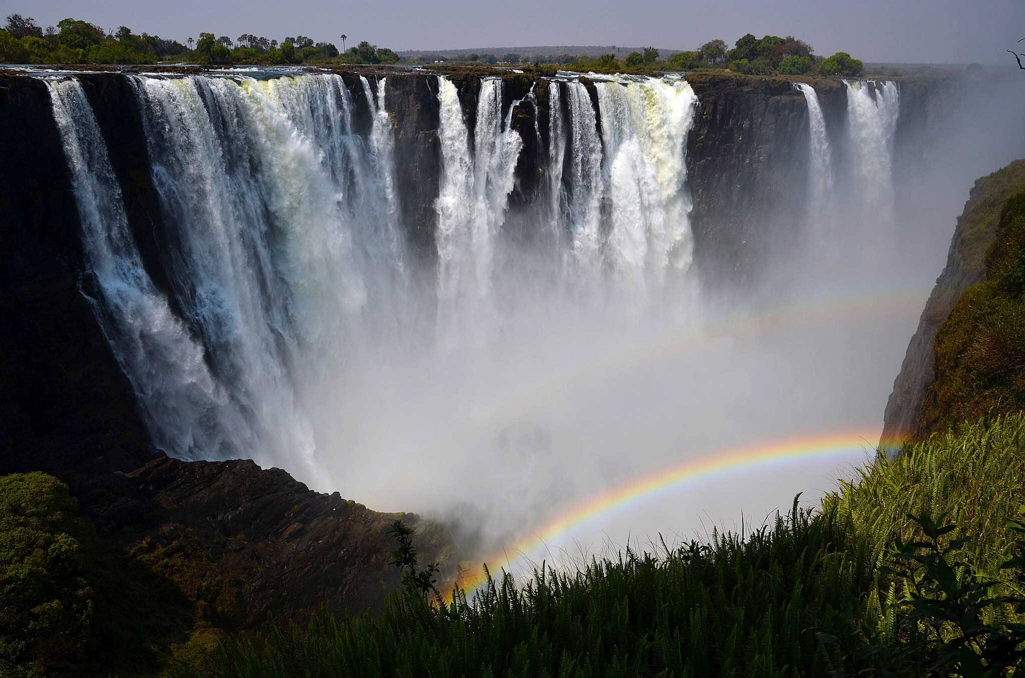 Les chutes Victoria Zimbabwe Wikimedia Commons