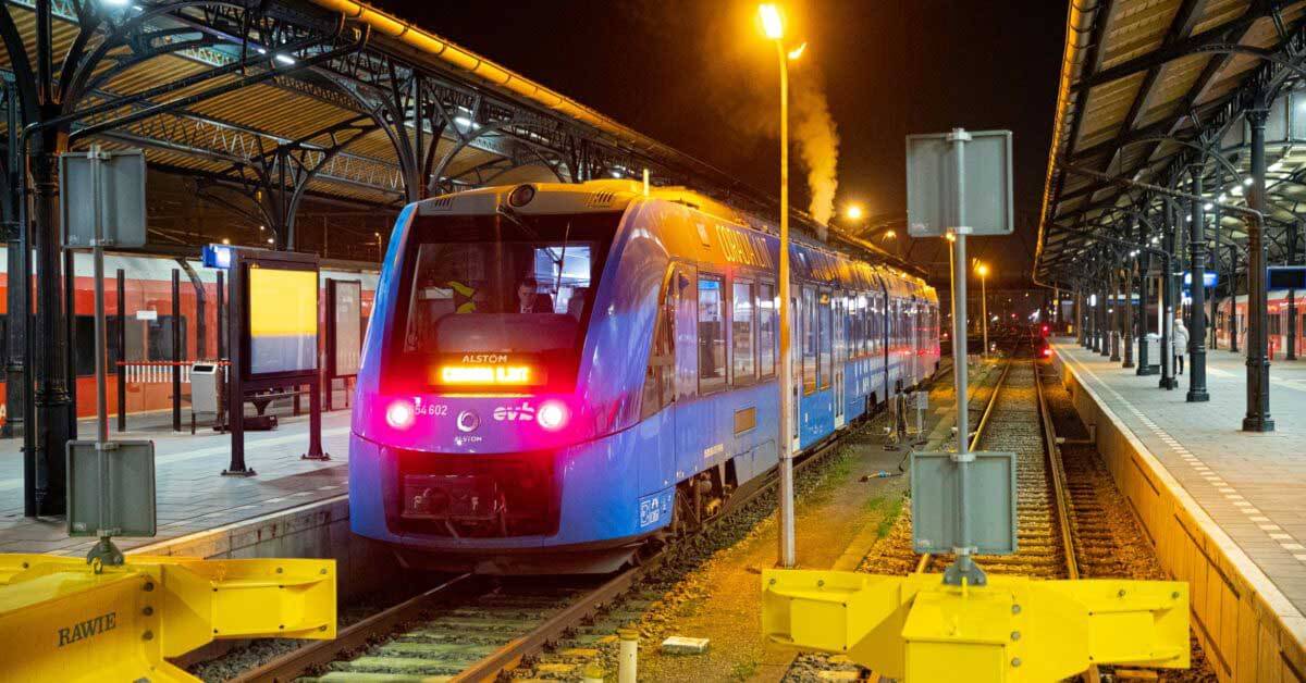 Alstom Coradia iLint Test Pays-Bas