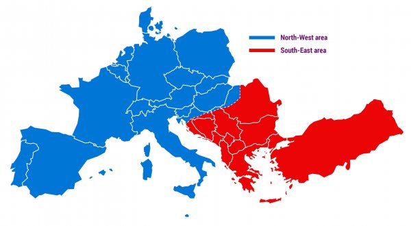 Réseau européen coupé en deux le 8 janvier